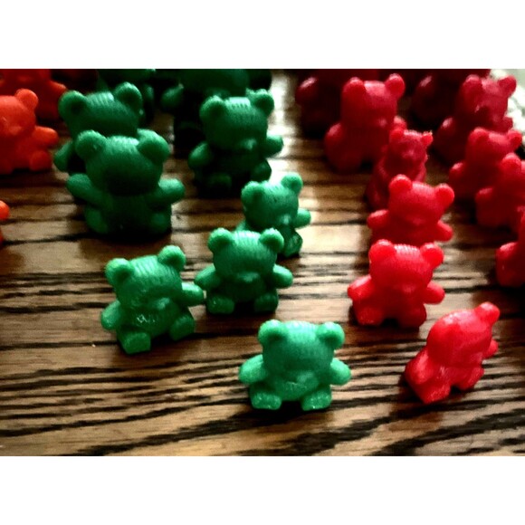 Counting Bears Lot of 80 Six Colors Set Manipulative Educational Math Toys - Picture 5 of 7